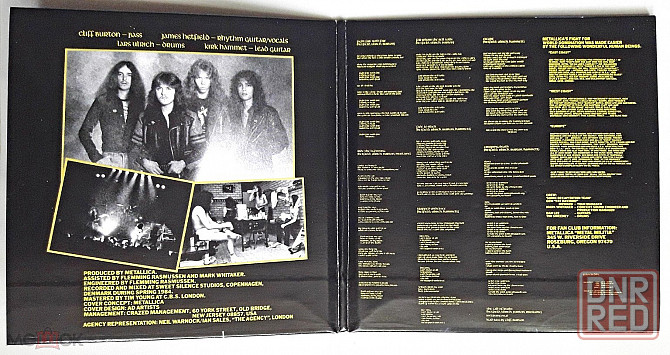 Metallica - 1984 "Ride The Lightning", кд | CD (2006, Cardboard sleeve), неофициальное издание, Рф Донецк - изображение 3