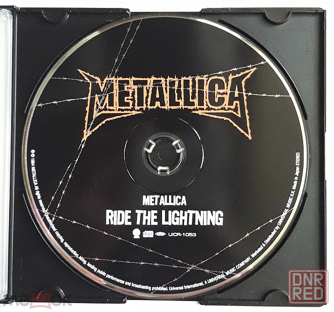 Metallica - 1984 "Ride The Lightning", кд | CD (2006, Cardboard sleeve), неофициальное издание, Рф Донецк - изображение 7