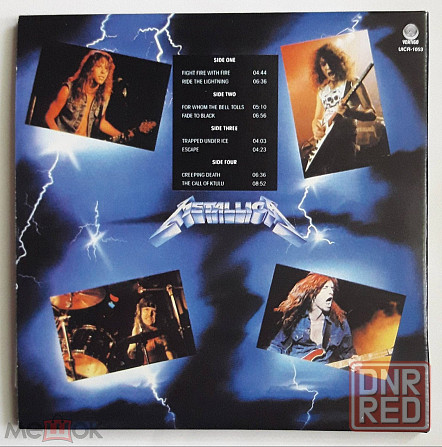 Metallica - 1984 "Ride The Lightning", кд | CD (2006, Cardboard sleeve), неофициальное издание, Рф Донецк - изображение 2