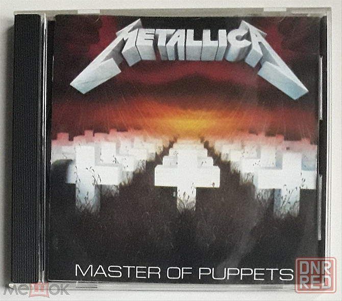 Metallica - 1986 "Master Of Puppets", компакт-диск | CD, неофициальное издание, Россия Донецк - изображение 2