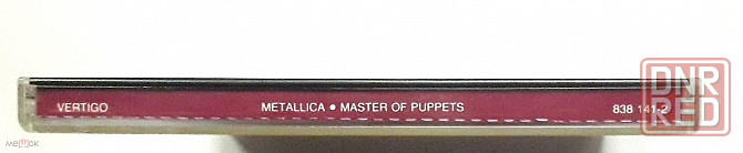 Metallica - 1986 "Master Of Puppets", компакт-диск | CD, неофициальное издание, Россия Донецк - изображение 5