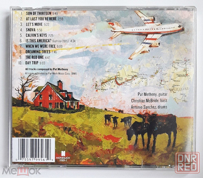 Pat Metheny w/ C.McBride & A.Sanchez - 2008 "Day Trip", кд | CD, неофициальное издание, Россия Донецк - изображение 4