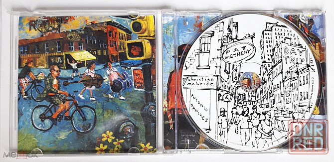 Pat Metheny w/ C.McBride & A.Sanchez - 2008 "Day Trip", кд | CD, неофициальное издание, Россия Донецк - изображение 3