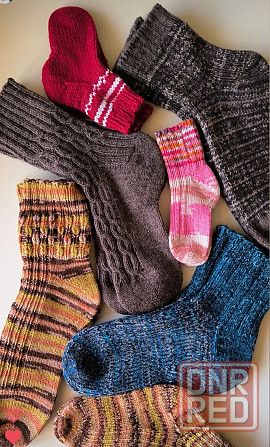 Вязаные носки Донецк - изображение 1