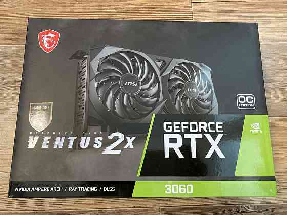 Видеокарта MSI RTX 3060 Ventus 2X OC LHR (MS-V397) Донецк