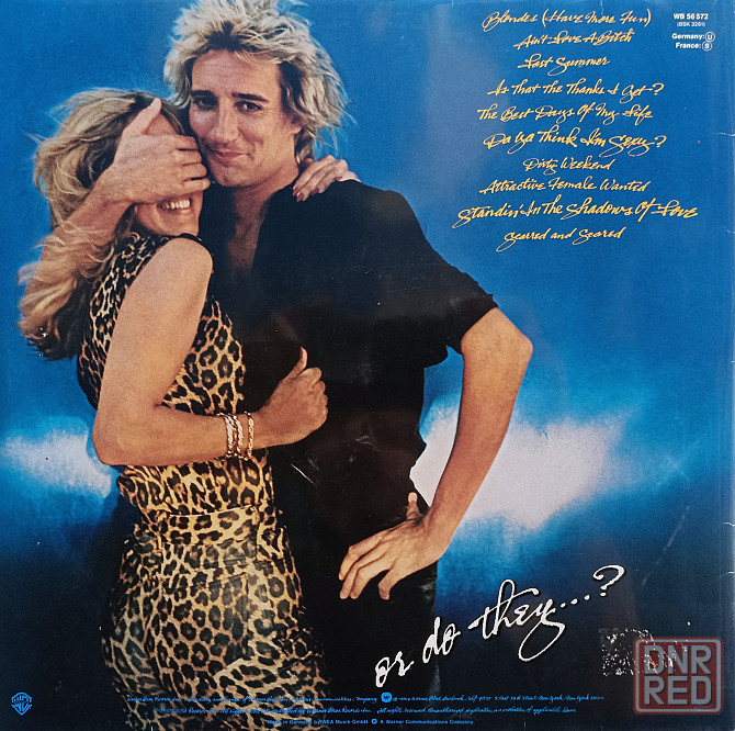 Виниловая пластинка LP "Rod Stewart"-"Blondes Have More Fun" Донецк - изображение 2