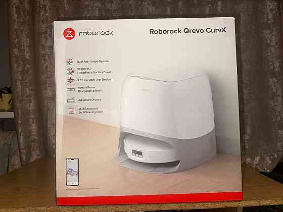 Робот пылесос Roborock Qrevo CurvX Донецк