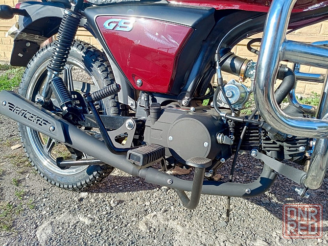 Мопед RACER RC50 ALPHA бордовый Донецк - изображение 3
