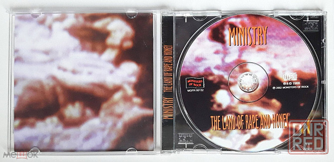 Ministry - 1988 "The Land Of Rape And Honey", компакт-диск / CD, неофициальное издание, Россия Донецк - изображение 4