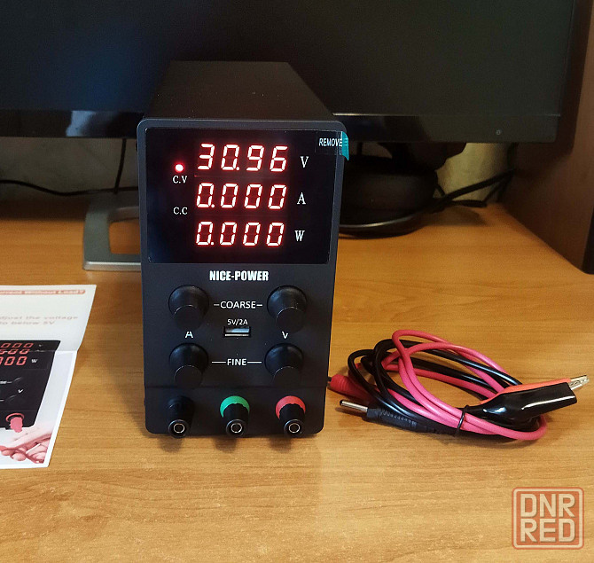 Лабораторный регулируемый источник (блок) питания 0-30В, 0-10А + usb Донецк - изображение 2
