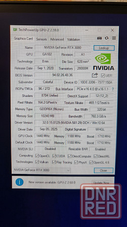 Видеокарта RTX 3080 Донецк - изображение 3