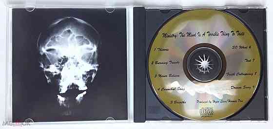 Ministry - 1989 "The Mind Is A Terrible Thing To Taste", кд | CD, неофициальное издание, Россия Донецк