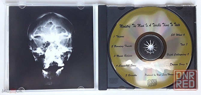Ministry - 1989 "The Mind Is A Terrible Thing To Taste", кд | CD, неофициальное издание, Россия Донецк - изображение 3