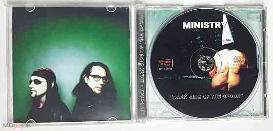 Ministry - 1999 "Dark Side Of The Spoon", компакт-диск / CD, неофициальное издание, Россия Донецк