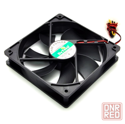 Вентилятор для компьютерного корпуса Detech Dt-Cf12025bk 120mm (арт-2537) Макеевка - изображение 1
