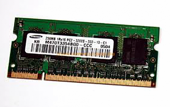 Оперативная память So-Dimm Ddr2 Samsung 256mb (M470t3354bg0-Ccc) б/у (арт-6947) Макеевка