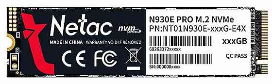 Ssd диск Netac M.2 (2280) N930e 256gb Pcie Nvme 3.0 X4 Tlc Nt01n930e-256g-E4x (арт-3413) Макеевка