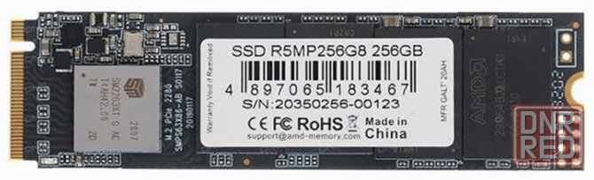 Твердотельный накопитель Ssd M.2 Nvme Amd Radeon (R5mp256g8) 256гб (арт-7975) Макеевка - изображение 1