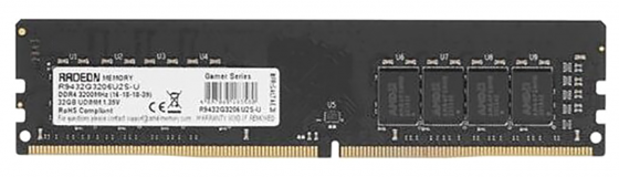 Оперативная память Dimm Ddr4 Amd 32гб 3200 мгц Cl16 R9432g3206u2s-U (арт-2764) Макеевка