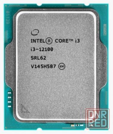 Процессор Intel Core I3-12100 (Lga1700,Alder Lake, 4c/8t, 3.3/4.3ghz, 12mb, 60/89w, Uhd Graphics 730 Макеевка - изображение 1