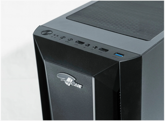 Корпус Eurocase B27 Matx без бп закаленное стекло (3xusb, 2xaudio) (арт-9931) Макеевка