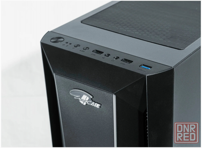 Корпус Eurocase B27 Matx без бп закаленное стекло (3xusb, 2xaudio) (арт-9931) Макеевка - изображение 4