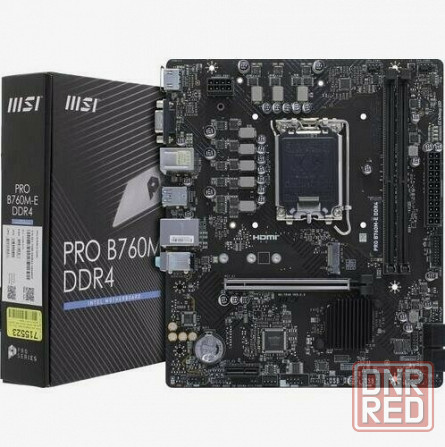Материнская плата Msi Pro B760m-E Ddr4 Lga1700 (арт-2235) Макеевка - изображение 1