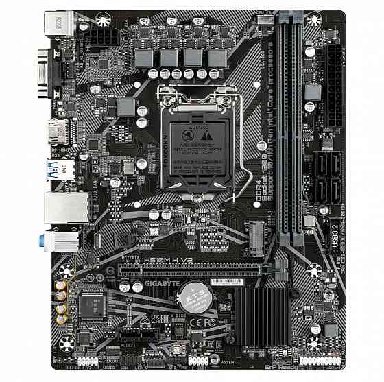 Материнская плата Gigabyte H510m H V2, Socket 1200, Intelh470, 2xddr4, Matx, Rtl (арт-3361) Макеевка