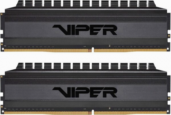Оперативная память Dimm Ddr4 8gb 3200mhz Patriot Viper 4 Blackout (Pvb48g320c6k) (2x4gb Kit) (арт-36 Макеевка