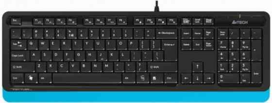 Клавиатура A4tech Fstyler Fk10 Black-Blue Usb черный (арт-6354) Макеевка