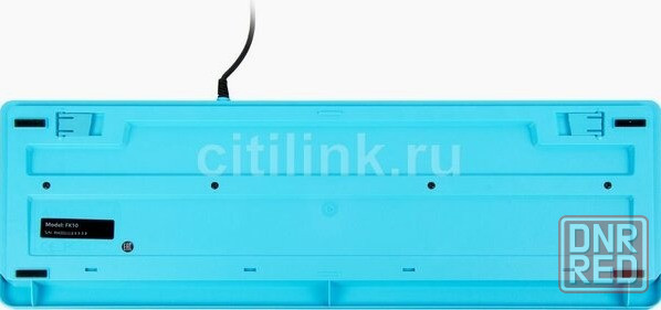 Клавиатура A4tech Fstyler Fk10 Black-Blue Usb черный (арт-6354) Макеевка - изображение 2