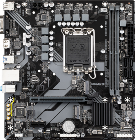 Материнская плата Gigabyte B760m H Ddr4 Lga1700 (арт-4957) Макеевка