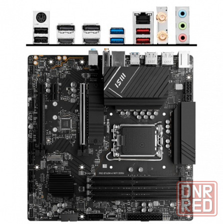 Материнская плата Msi Pro B760m-A Wifi Ddr4matx, Ret Lga 1700 (арт-1424) Макеевка - изображение 3