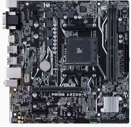 Материнская плата Asus Prime A320m-K Socket Am4 Amd A320 2xddr4 1xpci-E 16x 2xpci-E 1x 4xsata Iii Ma Макеевка