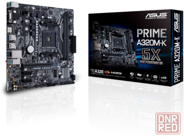 Материнская плата Asus Prime A320m-K Socket Am4 Amd A320 2xddr4 1xpci-E 16x 2xpci-E 1x 4xsata Iii Ma Макеевка - изображение 2
