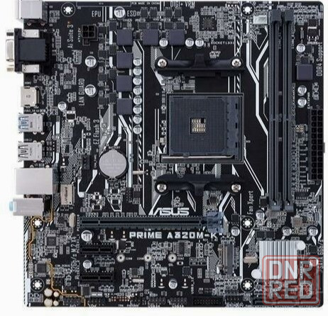 Материнская плата Asus Prime A320m-K Socket Am4 Amd A320 2xddr4 1xpci-E 16x 2xpci-E 1x 4xsata Iii Ma Макеевка - изображение 1