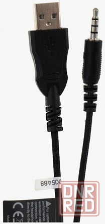 Наушники с микрофоном A4tech Bloody G200 Aux3.5-4pin +Usb черно красные (арт-5331) Макеевка - изображение 2