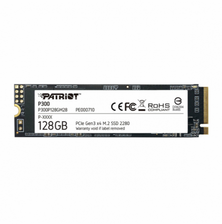 Твердотельный накопитель Ssd M.2 Nvme Patriot Memory (P300p128gm28) 128гб (арт-2604) Макеевка