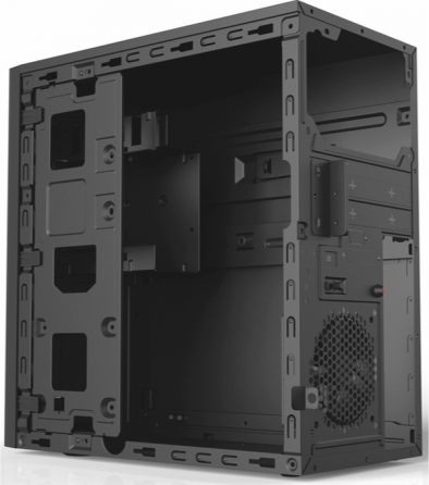 Корпус Mini-Tower Powerman (Ek303bk) без бп, Mini Itx, Black, No Led. (арт-7209) Макеевка