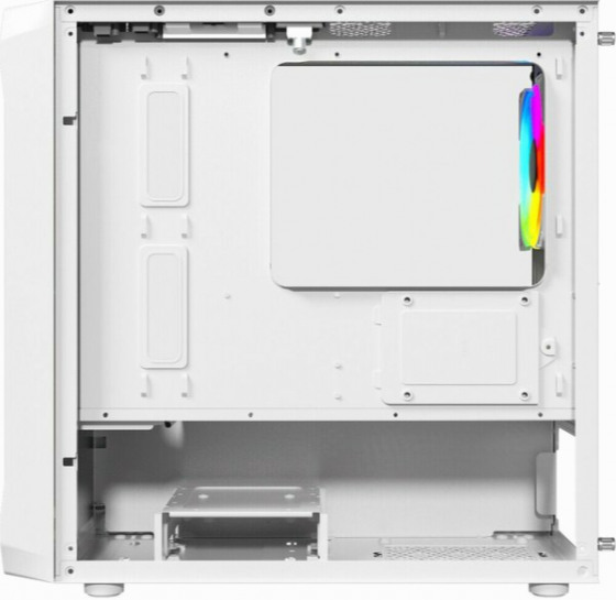 Корпус Powercase Mistral Micro A3w Argb, Tempered Glass, 2x 140mm Argb Pwm+1x 120mm Argb Pwm, белый, Макеевка