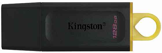 Флешка Kingston Dt Exodia 128гб, Usb-A 3.2, чёрный+жёлтый (Dtx/128gb) (арт-5666) Макеевка