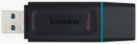 Накопитель Usb 3.2 64gb Kingston Datatraveler Exodia Dtx/64gb Gen 1 Black/Teal (арт-6573) Макеевка