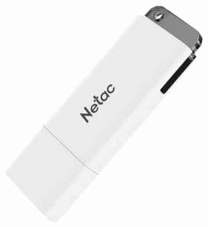 Накопитель Usb 3.0 128gb Netac Nt03u185n-128g-30wh U185, белый (арт-5122) Макеевка