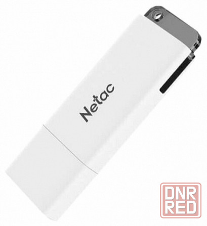Накопитель Usb 3.0 128gb Netac Nt03u185n-128g-30wh U185, белый (арт-5122) Макеевка - изображение 1