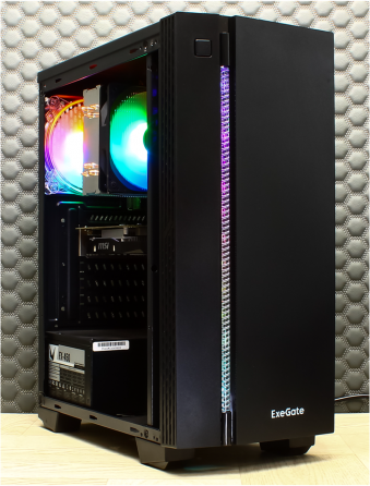 Компьютер Byte-Epic | Intel Core I5 6400 | 450w | Ssd 500gb Sata | 16gb Ddr4 | Radeon Rx 460 | Windo Макеевка