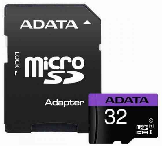 Карта памяти Adata Microsdhc 32gb (Ausdh32guicl10-Ra1) (арт-7711) Макеевка