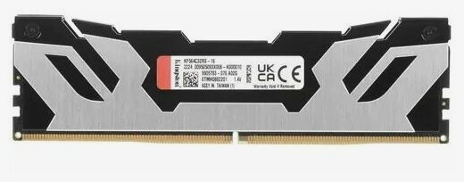 Модуль памяти Kingston 16gb Ddr5 6400 Dimm Fury Renegade Xmp Gaming Memory Kf564c32rs-16 (арт-6018) Макеевка