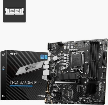 Материнская плата Msi Pro B760m-P (Lga1700, Matx) (арт-9399) Макеевка