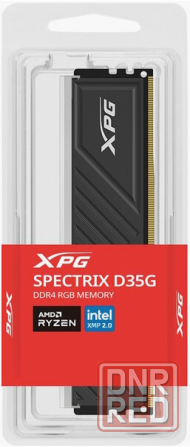 Оперативная память Ddr4 Adata Xpg Spectrix D35g Rgb 32gb Ddr4-3200 (Ax4u320032g16a-Sbkd35g) (арт-371 Макеевка - изображение 1