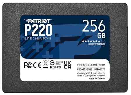 Твердотельный накопитель Ssd Sata Iii Patriot P220s256g25 256gb P220 (арт-9942) Макеевка